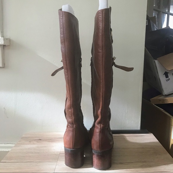 SOLD - RALPH LAUREN Tall Leather Boots - Picture 7 of 16